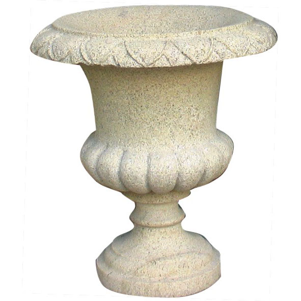 granite flowerpot