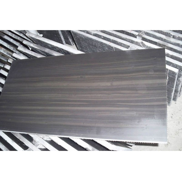 Black wood vein marble