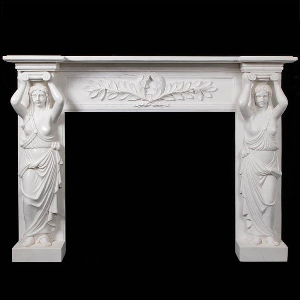 marble fireplace