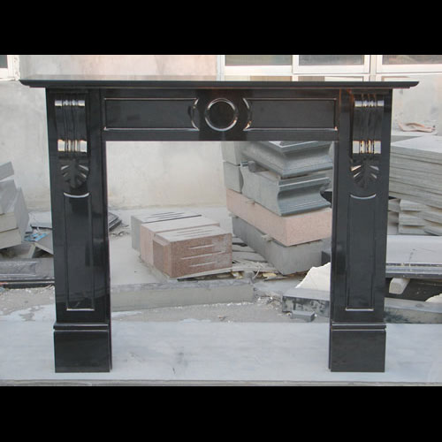 marble fireplace