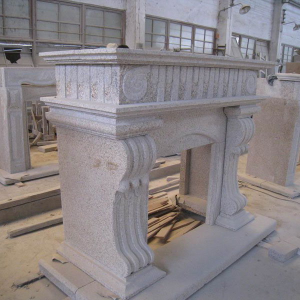 marble fireplace
