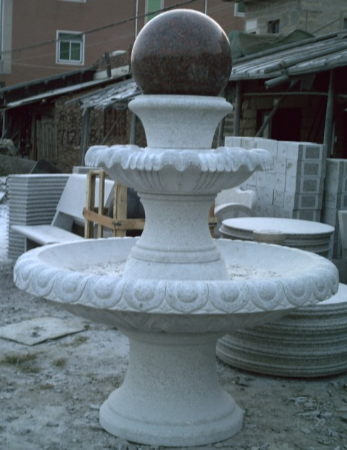 marble fountain