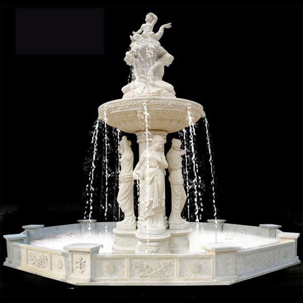 marble fountain